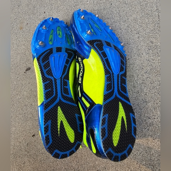 Brooks Running shoes cleats size 11.5 mens - Picture 6 of 10